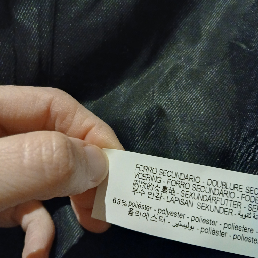 Zara Metallic Silver Blazer - Picture 11 of 14